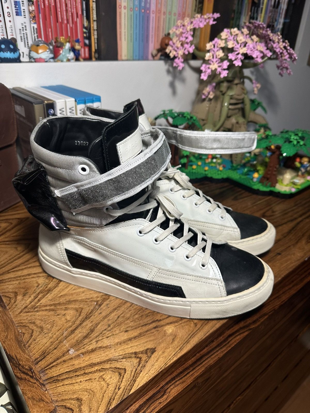 Raf Simons Extreme Sole Vibram Shark Tooth Velcro fits size 9