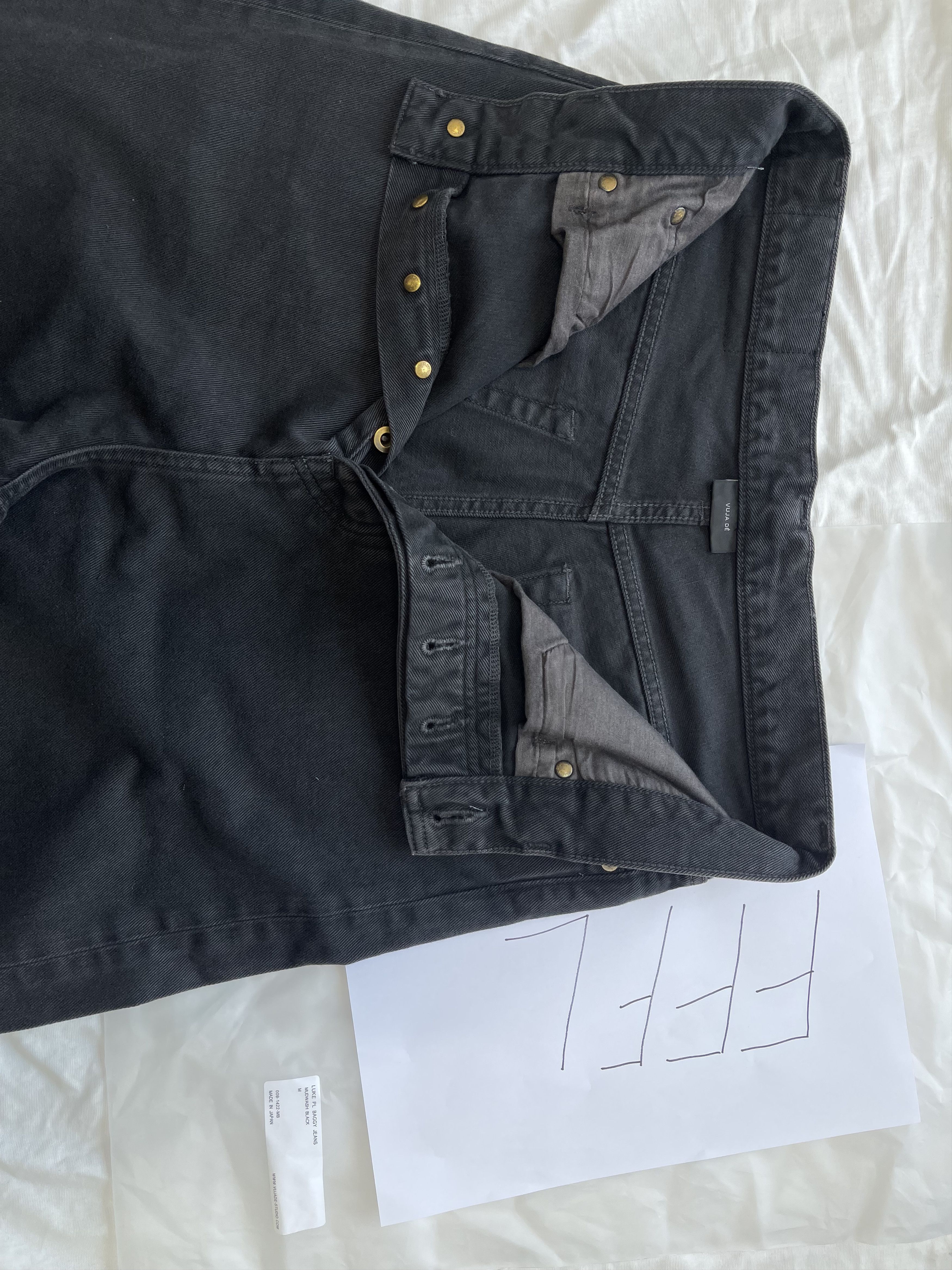 パンツ vujade LUKE PL BAGGY JEANS BALENCIAGA - VUJA DE LUKE PL BAGGY JEANS VUJADEの通販 by