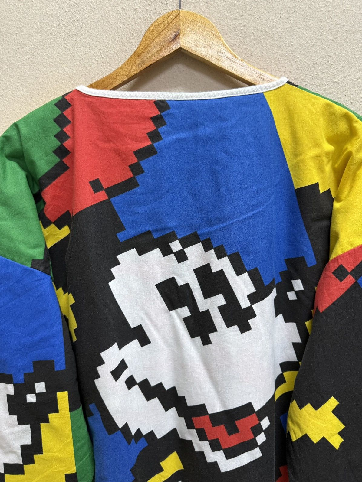 Mickey Mouse Vintage 90s Mickey Mouse Alloverprint Riversible Sweatshirt Size US XL / EU 56 / 4 - 16 Thumbnail