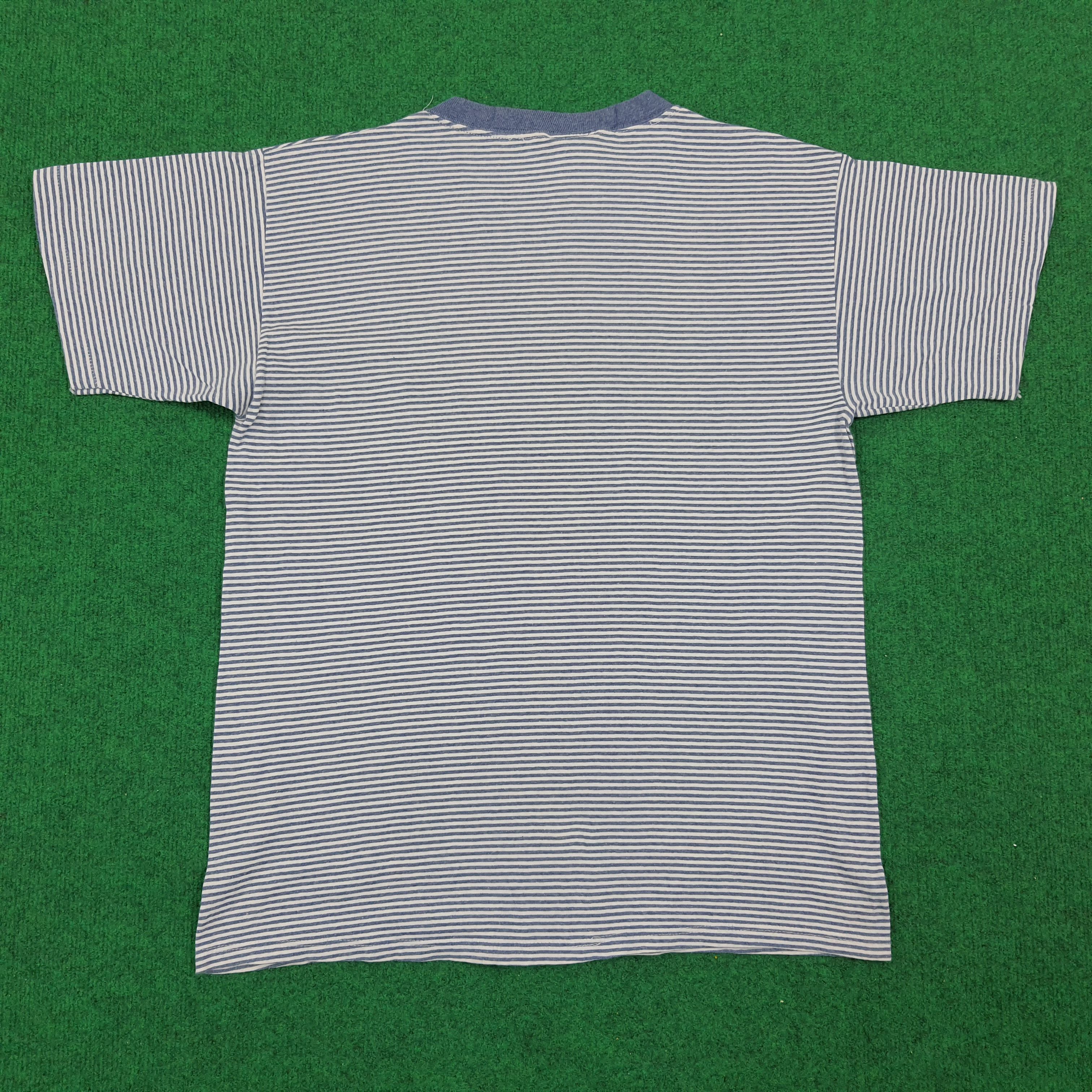 Body Glove × Vintage Vintage Body Glove Striped Tshirt Size US M / EU 48-50 / 2 - 3 Thumbnail