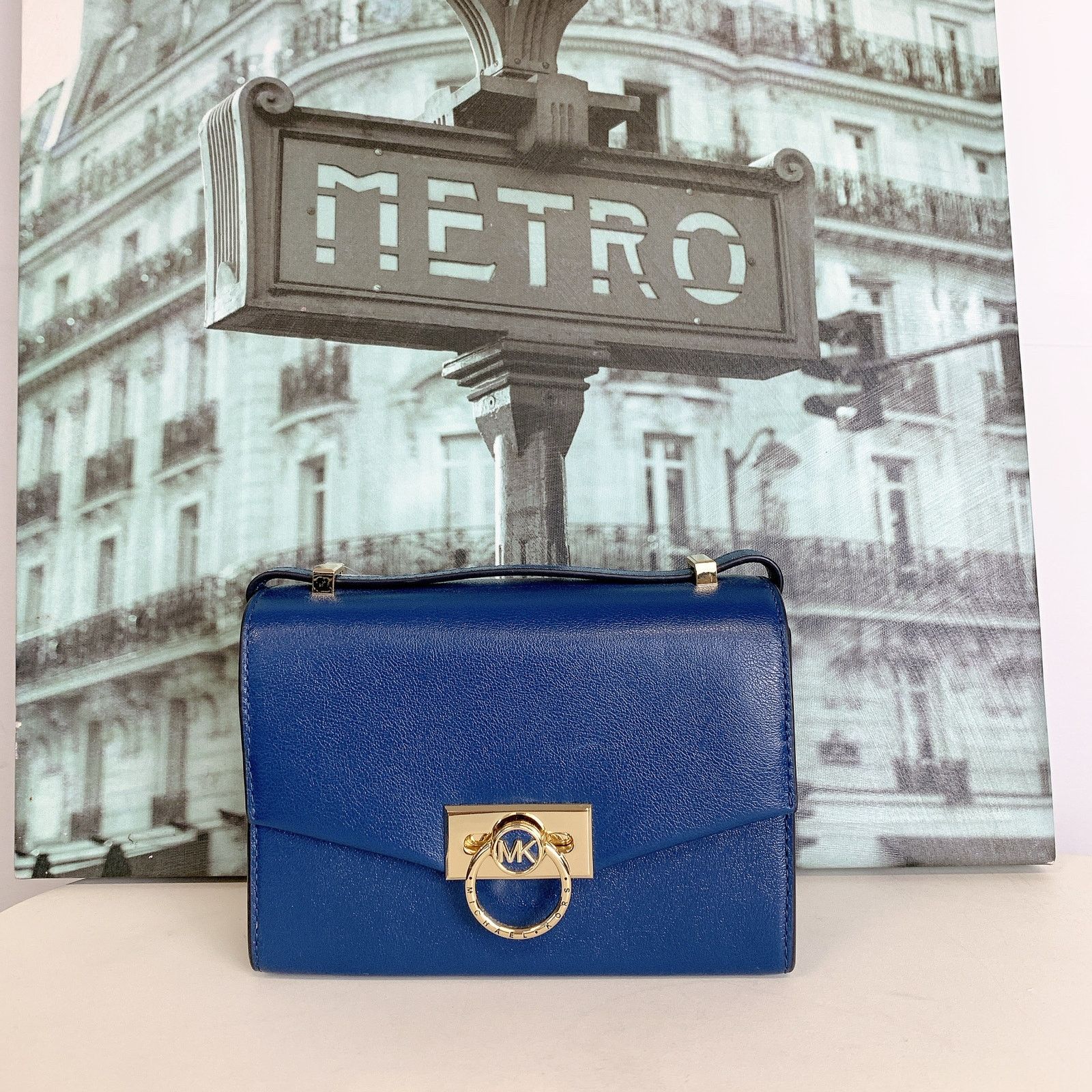 Michael Kors Michael Kors 32F0L1HC0L Bolso Hendrix IN RIVER BLUE Size ONE SIZE - 2 Thumbnail