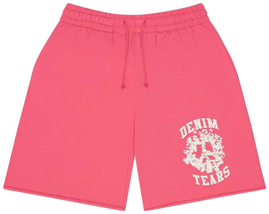 DENIM TEARS Denim University Sweatshorts 'Pink' Size US 30 / EU 46 - 1 Thumbnail