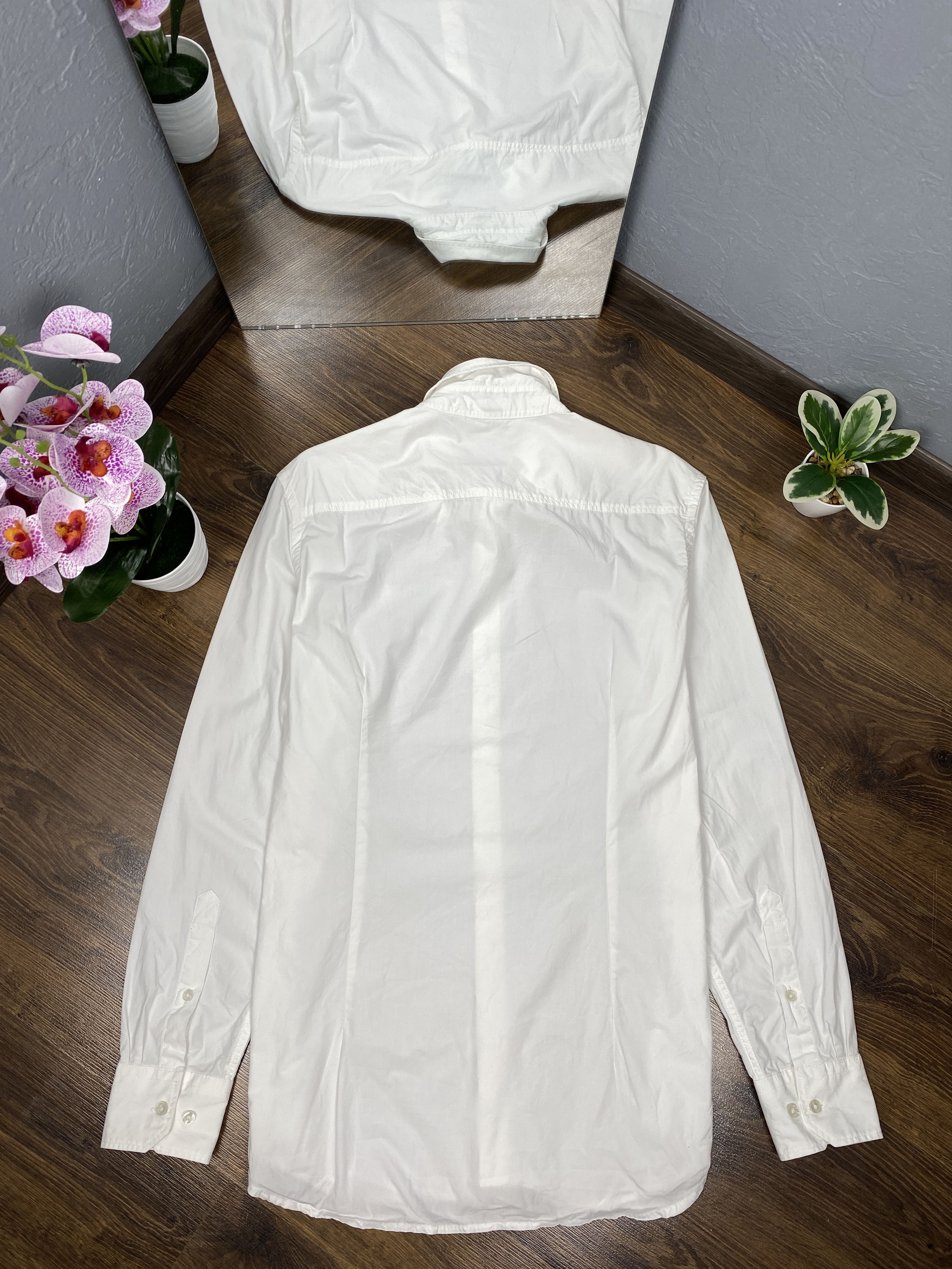 G-Star G Star Raw vintage white long sleeve shirt Size US XL / EU 56 / 4 - 8 Thumbnail