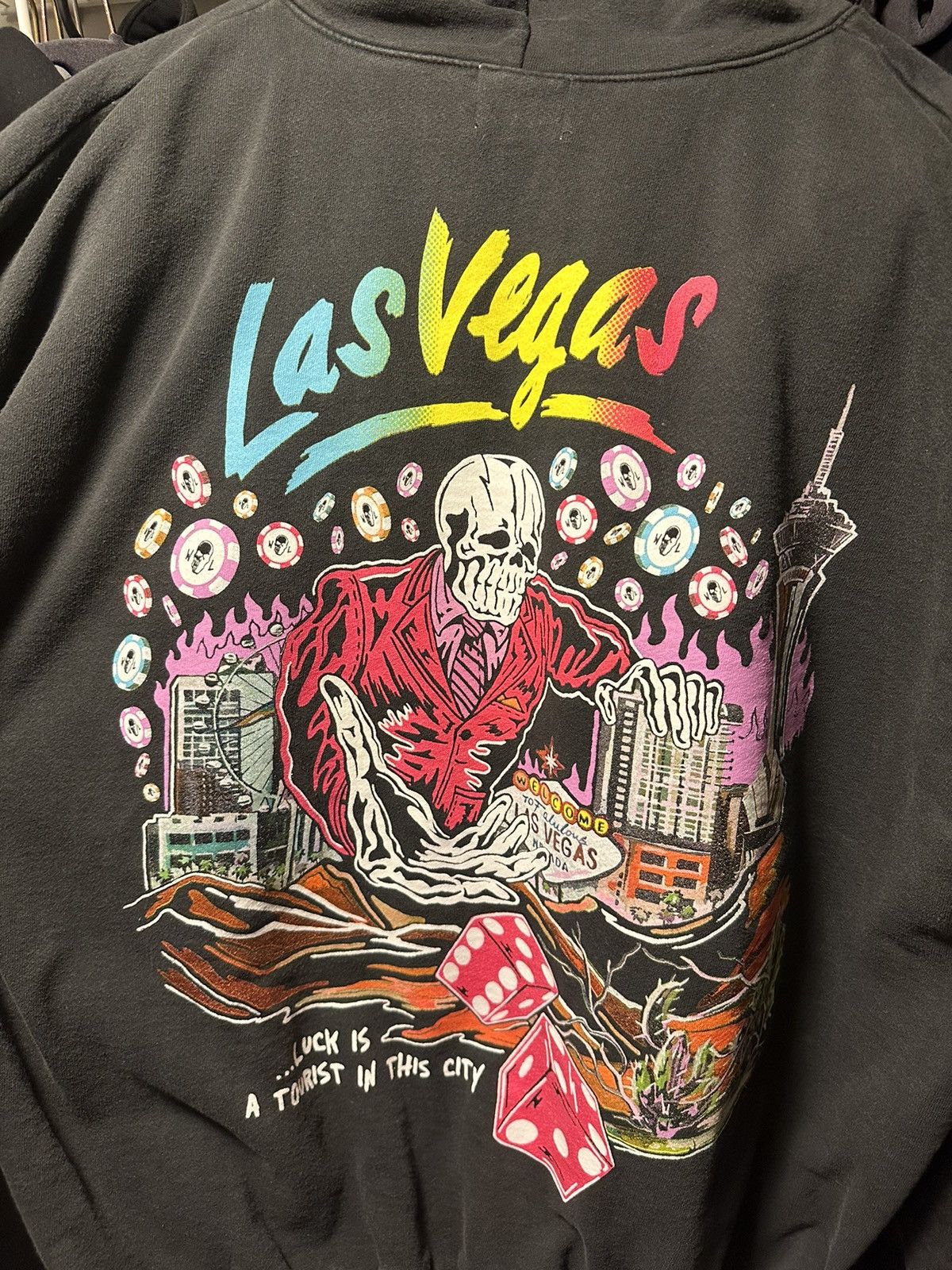 Warren Lotas Warren Lotas Las Vegas Hoodie Black XXL Size US XXL / EU 58 / 5 - 3 Thumbnail