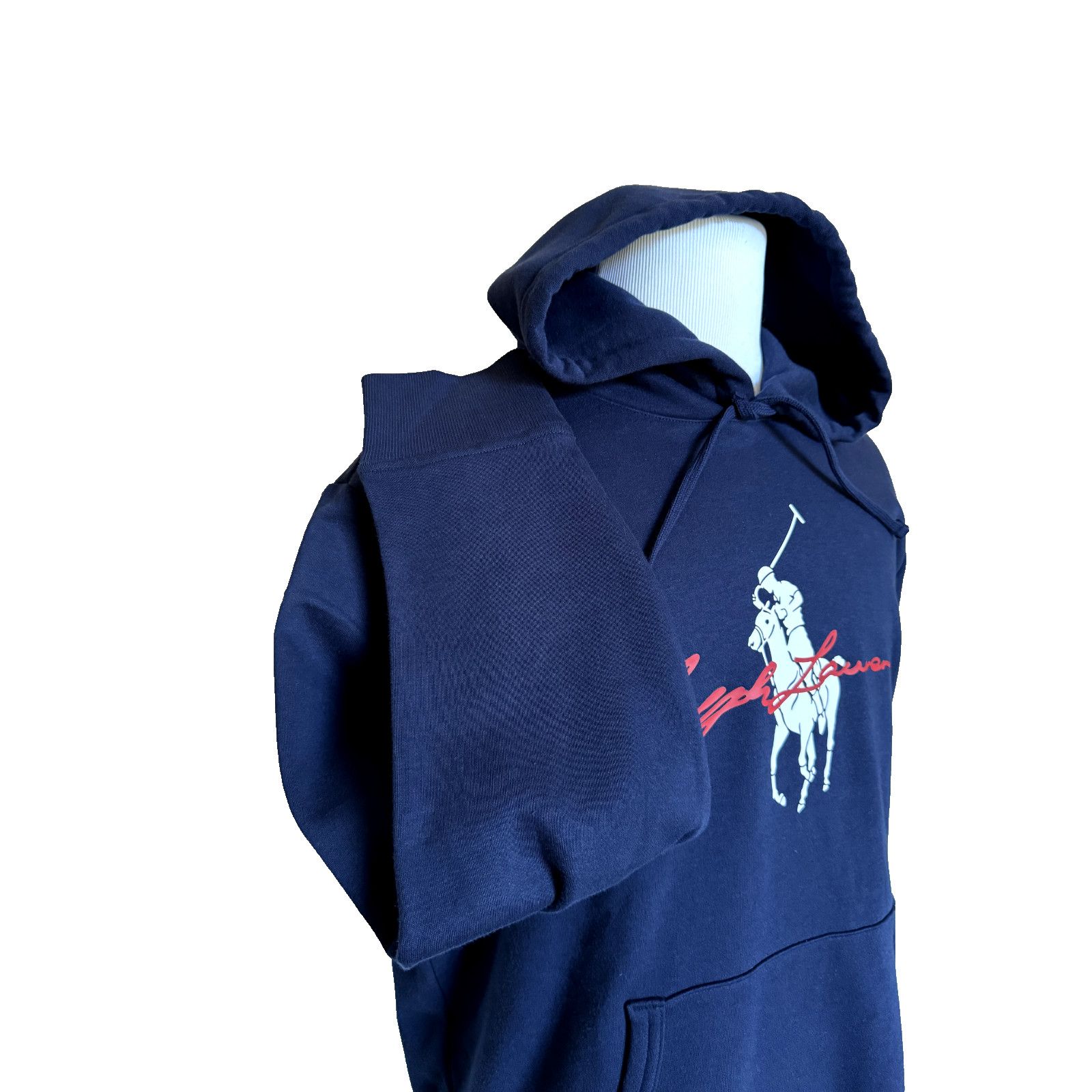 Polo Ralph Lauren NWT $198 Polo Ralph Lauren Signature Big Pony Hoodie Navy L Size US L / EU 52-54 / 3 - 5 Thumbnail