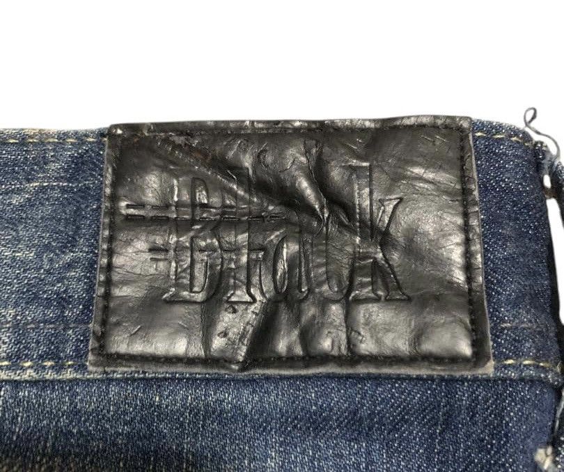 If Six Was Nine Vintage Japanese Back Number Curve Leg Jeans Size US 35 - 7 Thumbnail
