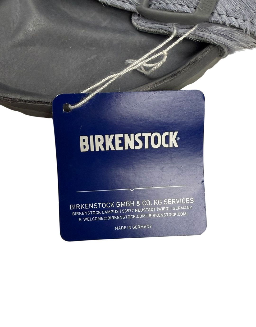 Birkenstock × Rick Owens Rick Owens X Birkenstock Fur Sandals Grey Size US 11 / EU 44 - 5 Thumbnail