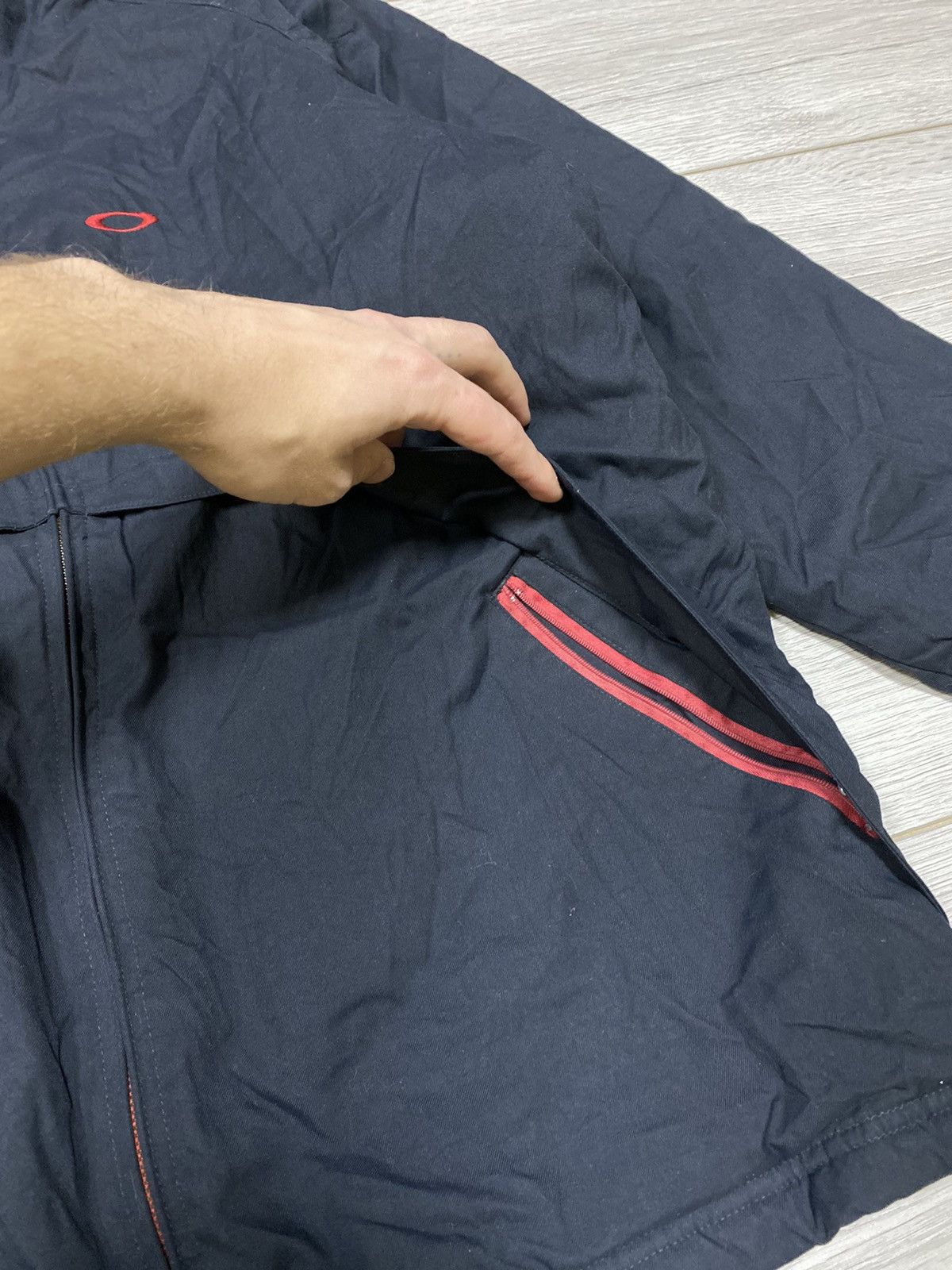 Vintage Oakley vintage nylon jacket Size US L / EU 52-54 / 3 - 8 Thumbnail