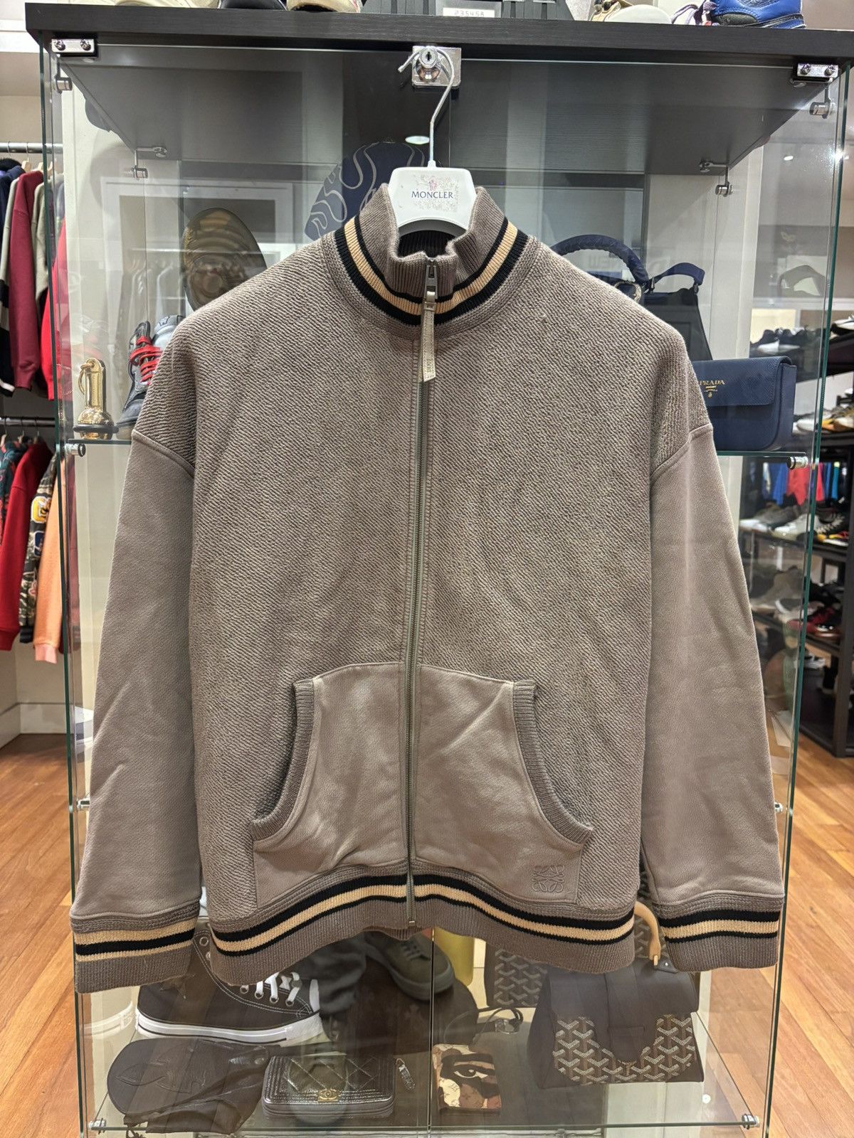 Loewe Anagram Terry Track Top