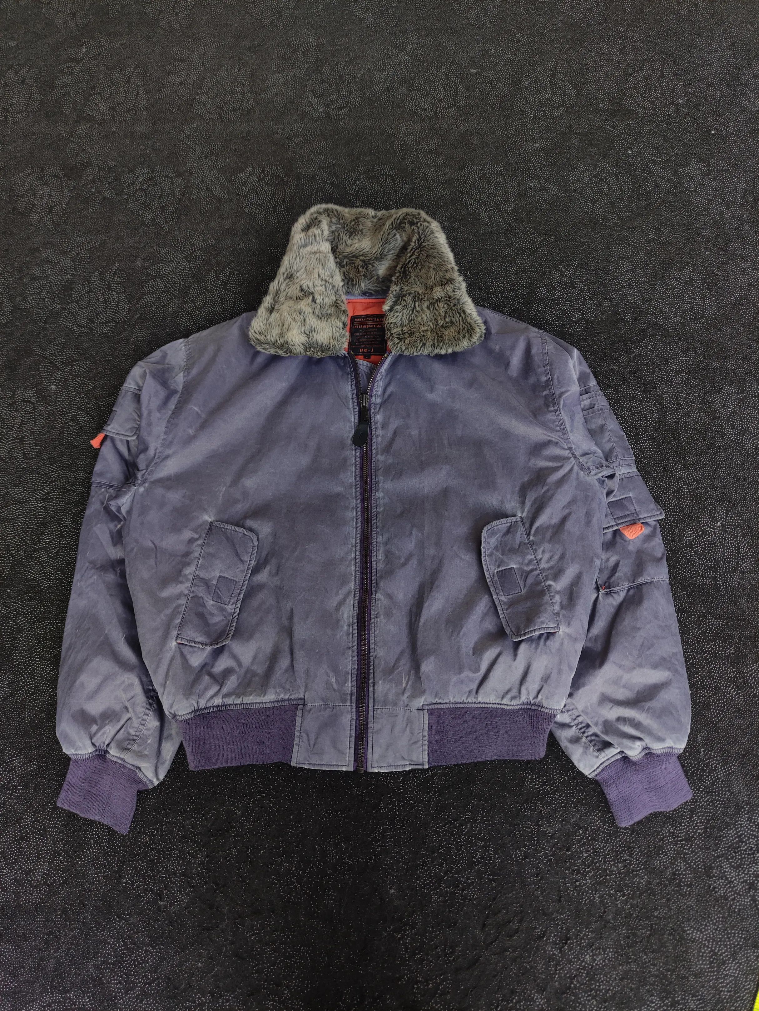 Other Vintage Bomber Flyer's Man MA-1 Sunfaded Jacket J025 Size US L / EU 52-54 / 3 - 2 Thumbnail