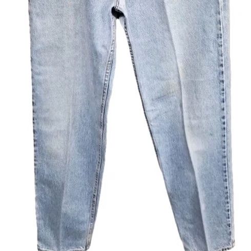 Levi's Levi’s 560 Jeans Light Blue 31 in Inseam Women 12 High Rise Mom Straight Denim USA Button Zip Regular Loose Size 12 Size 24" / US 00 / IT 34 - 3 Thumbnail