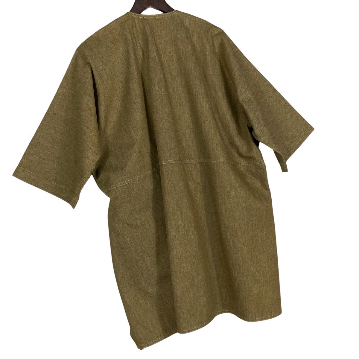 SOFIE D'HOORE Vintage Sofie D’Hoore Belgium Minimalist Cotton Wrap Jacket Size XS / US 0-2 / IT 36-38 - 7 Thumbnail