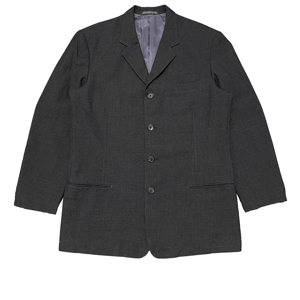 Yohji Yamamoto AW95 Ys For Men Yohji Yamamoto Blazer Jacket Linen Wool Size US L / EU 52-54 / 3 - 2 Thumbnail