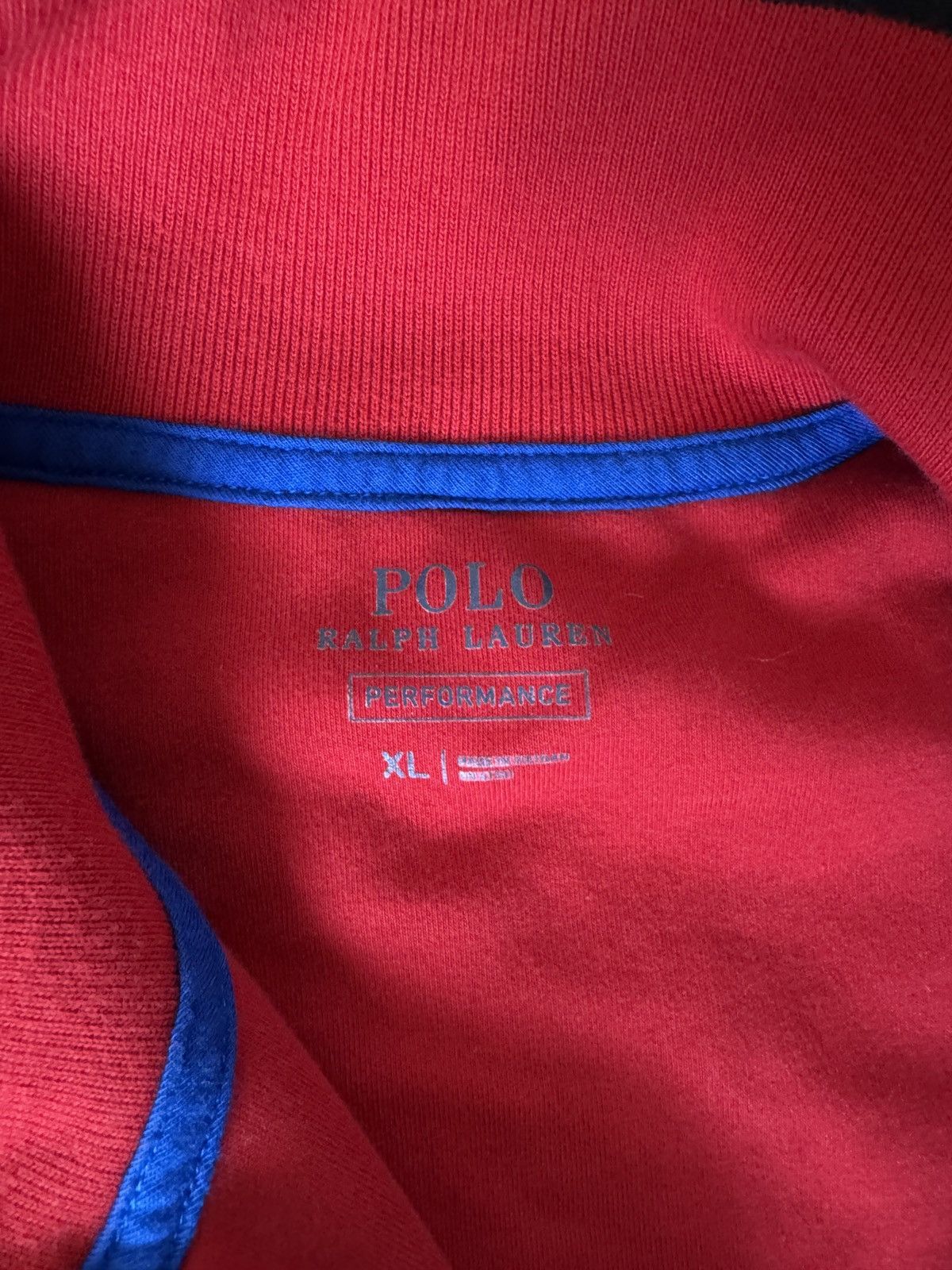 Polo Ralph Lauren Polo Ralph Lauren red black stripes full zip cotton jacket Size US XL / EU 56 / 4 - 2 Thumbnail