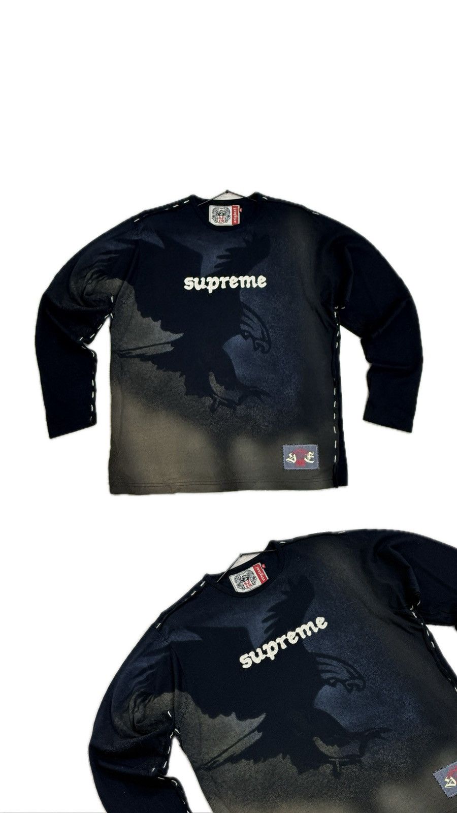 Other SELA Avant Garde Longsleeve Supreme Logo Eagle Size: 14 Size L / US 10 / IT 46 - 1 Thumbnail