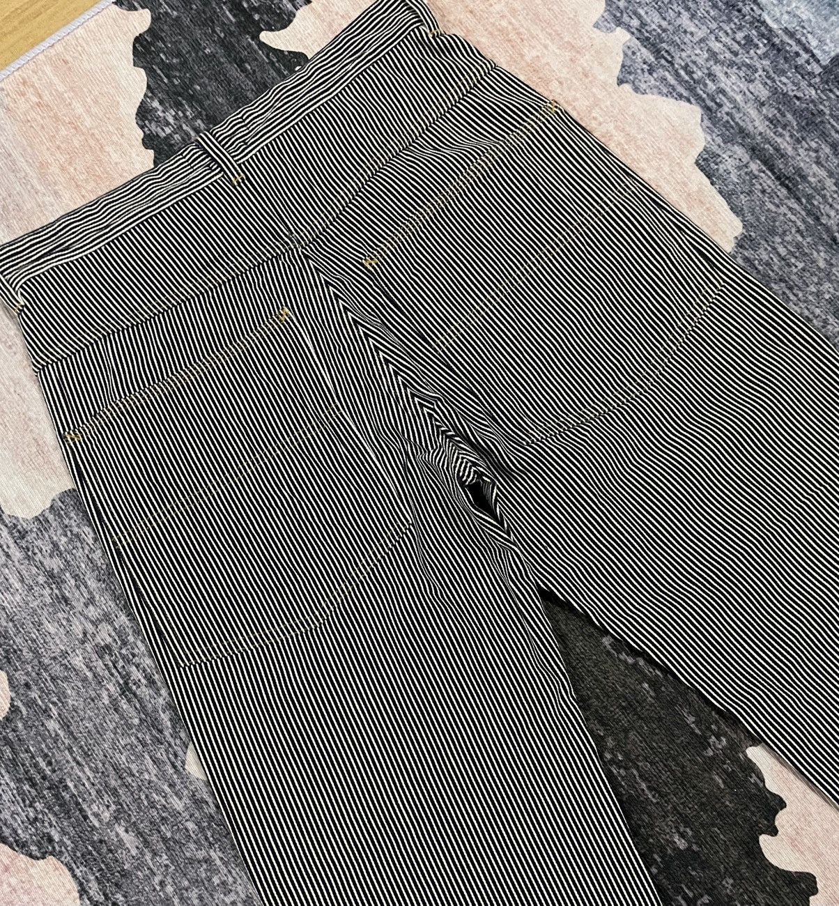 Isabel Marant Isabel Marant Pinstripe Button Fly Jeans Size US 30 / EU 46 - 12 Thumbnail