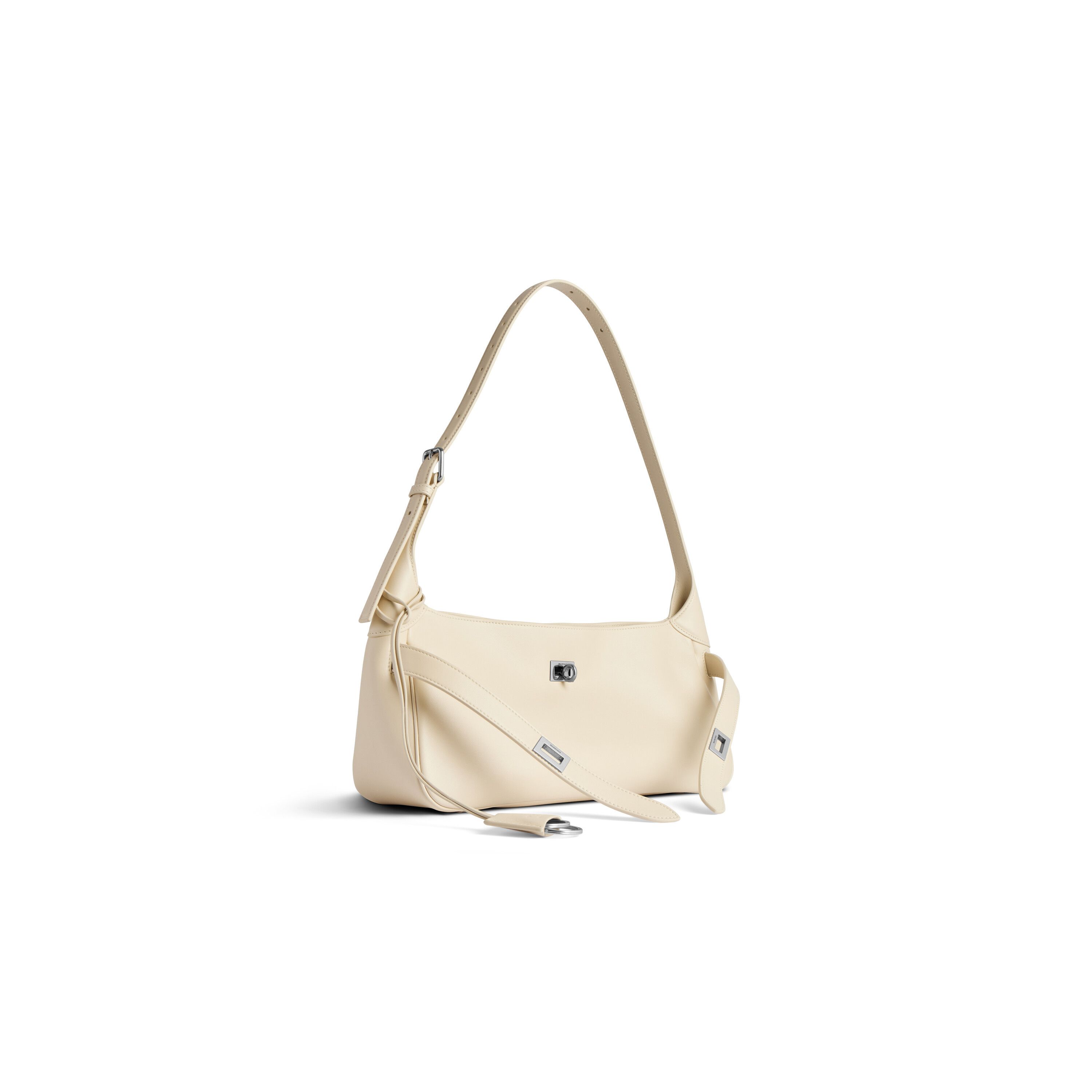 Balenciaga os11x1225 Size: OS / Bel Air Shoulder Bag Small in Cream Size ONE SIZE - 2 Thumbnail