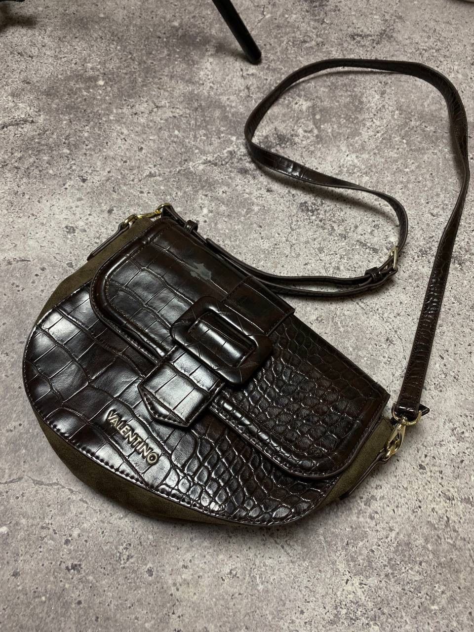 Mario Valentino × Vintage Vintage Mario Valentino Leather Shoulder Bag Size ONE SIZE - 2 Thumbnail