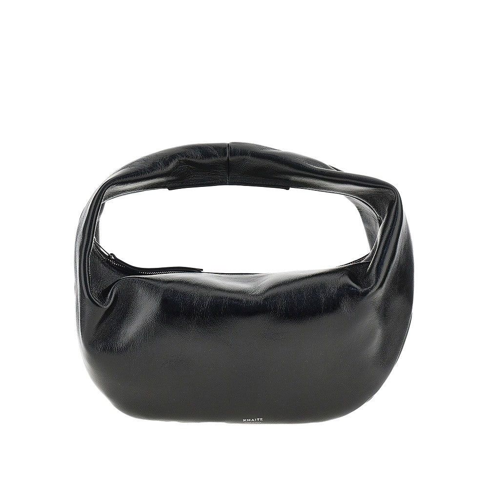 KHAITE Khaite Medium Olivia Leather Hobo Bag Black UNI Women - USA Tariffs Included Size ONE SIZE - 1 Thumbnail