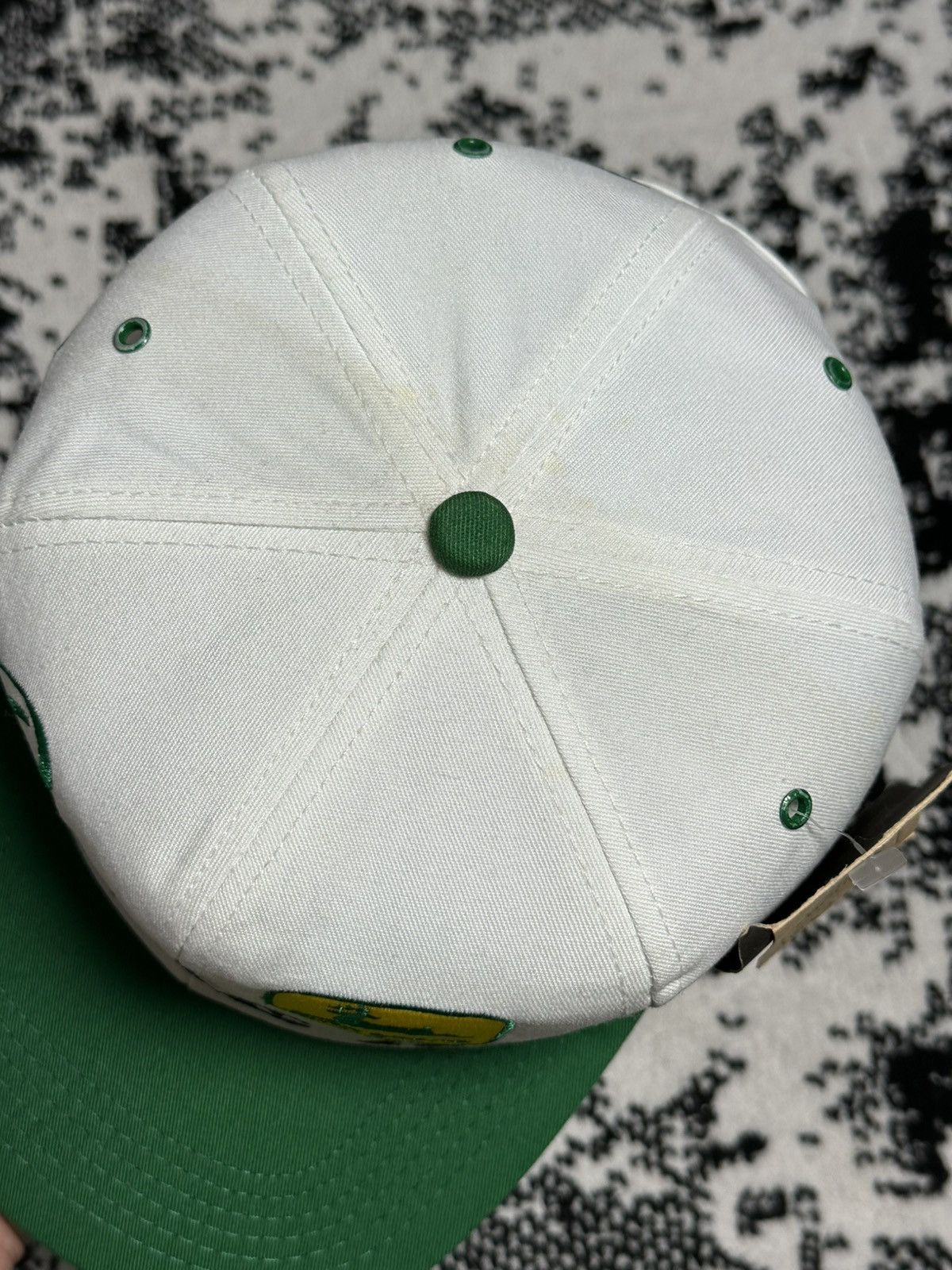 John Deere Vintage 80s John Deere Embroidery K-Products Hat Size ONE SIZE - 5 Thumbnail