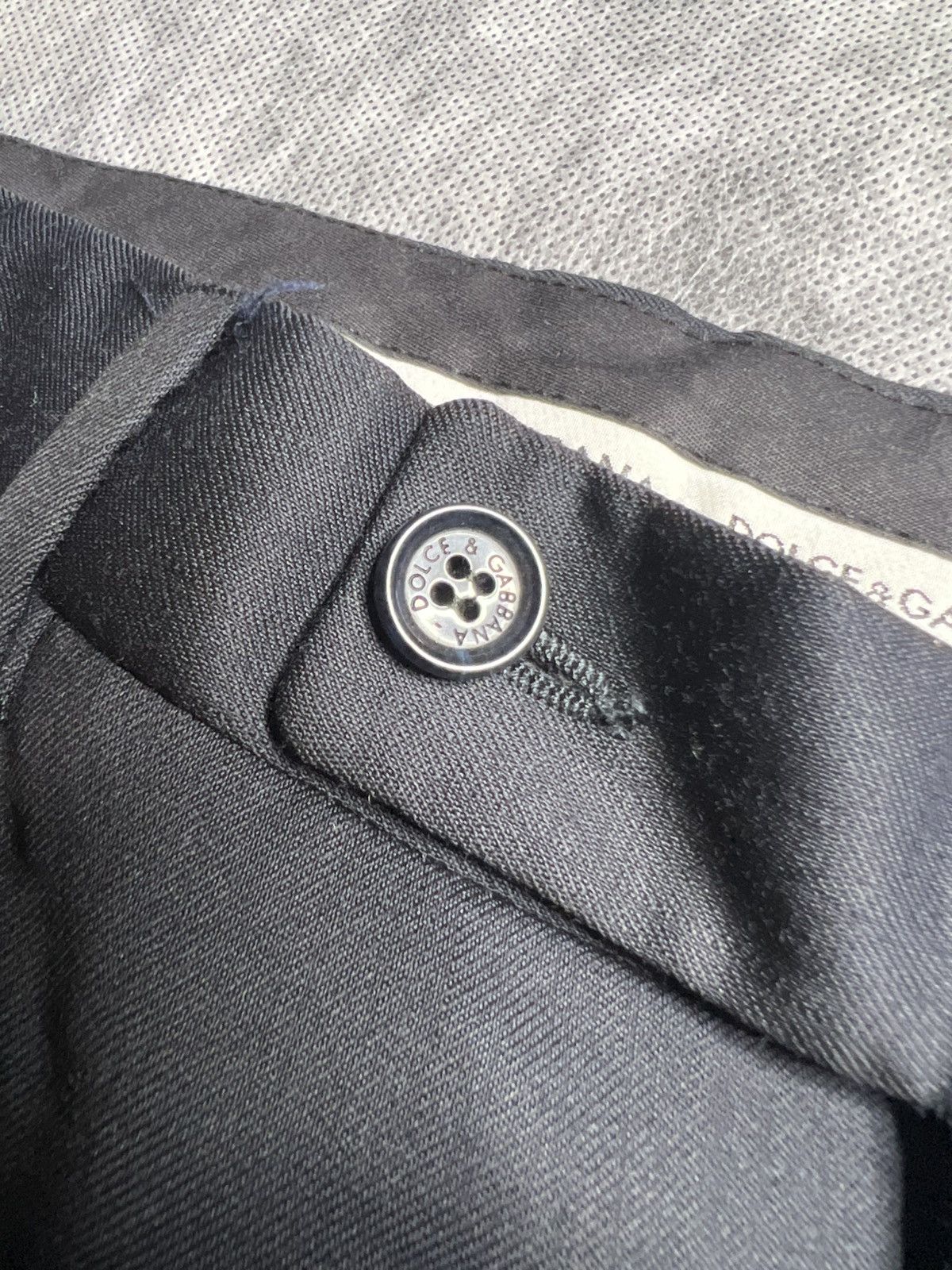 Dolce & Gabbana Dolce & Gabbana Dress Pants Made in Italy Size US 33 - 6 Thumbnail