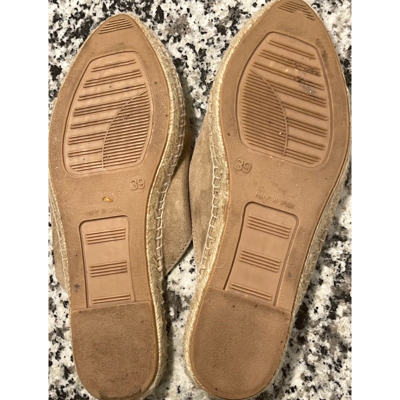 Manebi VINTAGE Manebi Hamptons Mules Women’s 8 Sz EU 39 US 8 Taupe Suede Beige Slip On Bohemian Beach Casual Travel Flat Size US 8 / IT 38 - 5 Thumbnail