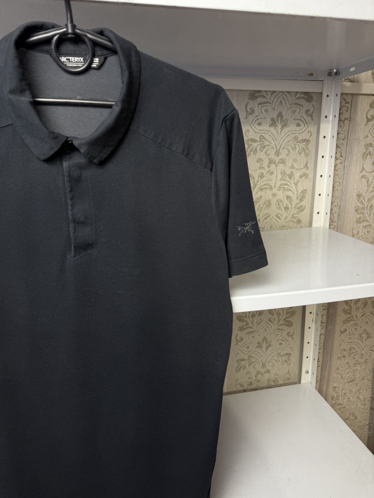 Arc'teryx Mens Arcteryx Black Polo Shirt Size M Size US M / EU 48-50 / 2 - 16 Thumbnail