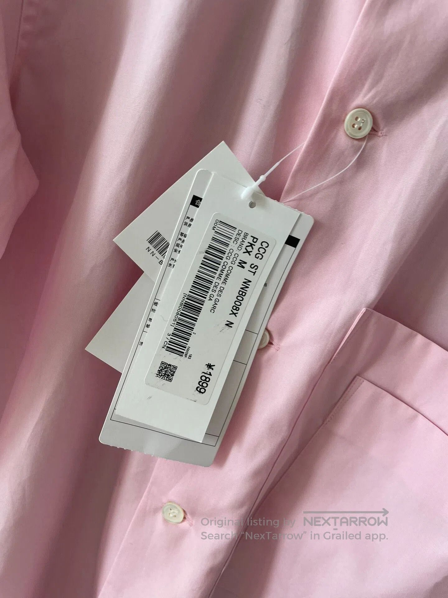 Comme des Garcons Girl CDG Girl Spring 2025 Sweet Ingot Collar Shirt. Size M / US 6-8 / IT 42-44 - 4 Thumbnail
