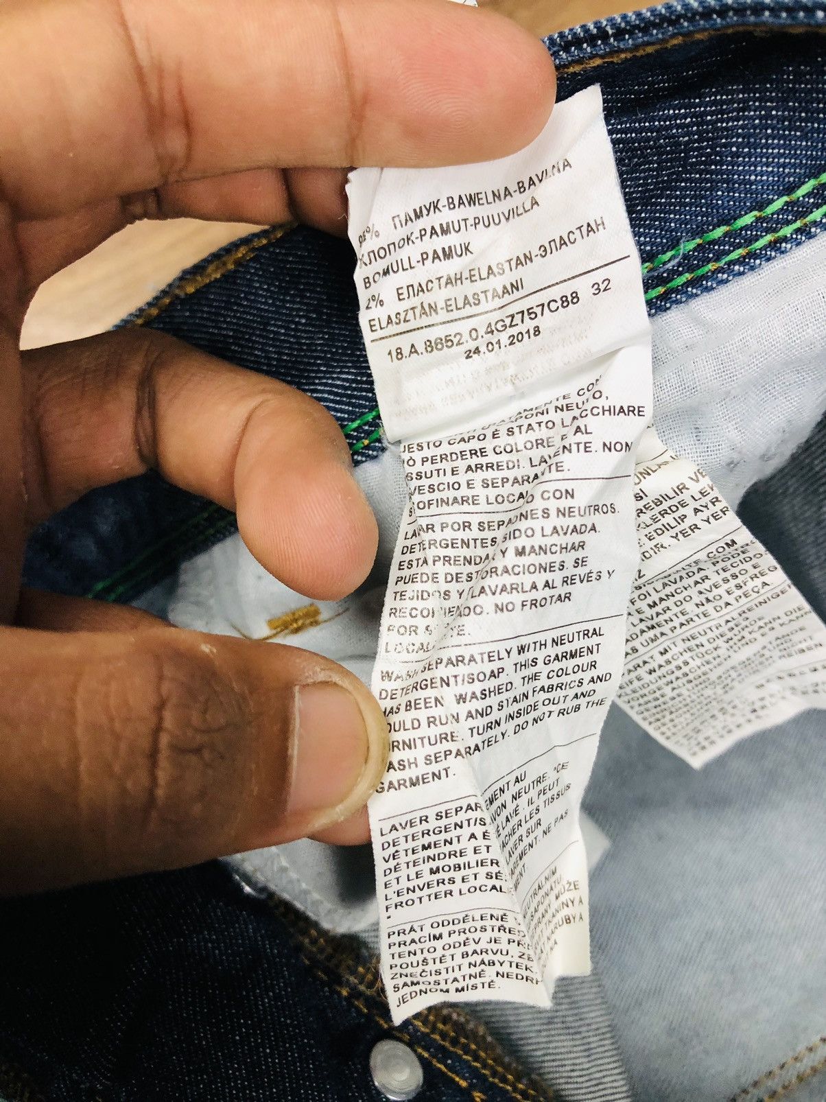 United Colors Of Benetton United Colors Of Benetton Jeans (34) Size US 32 / EU 48 - 10 Thumbnail