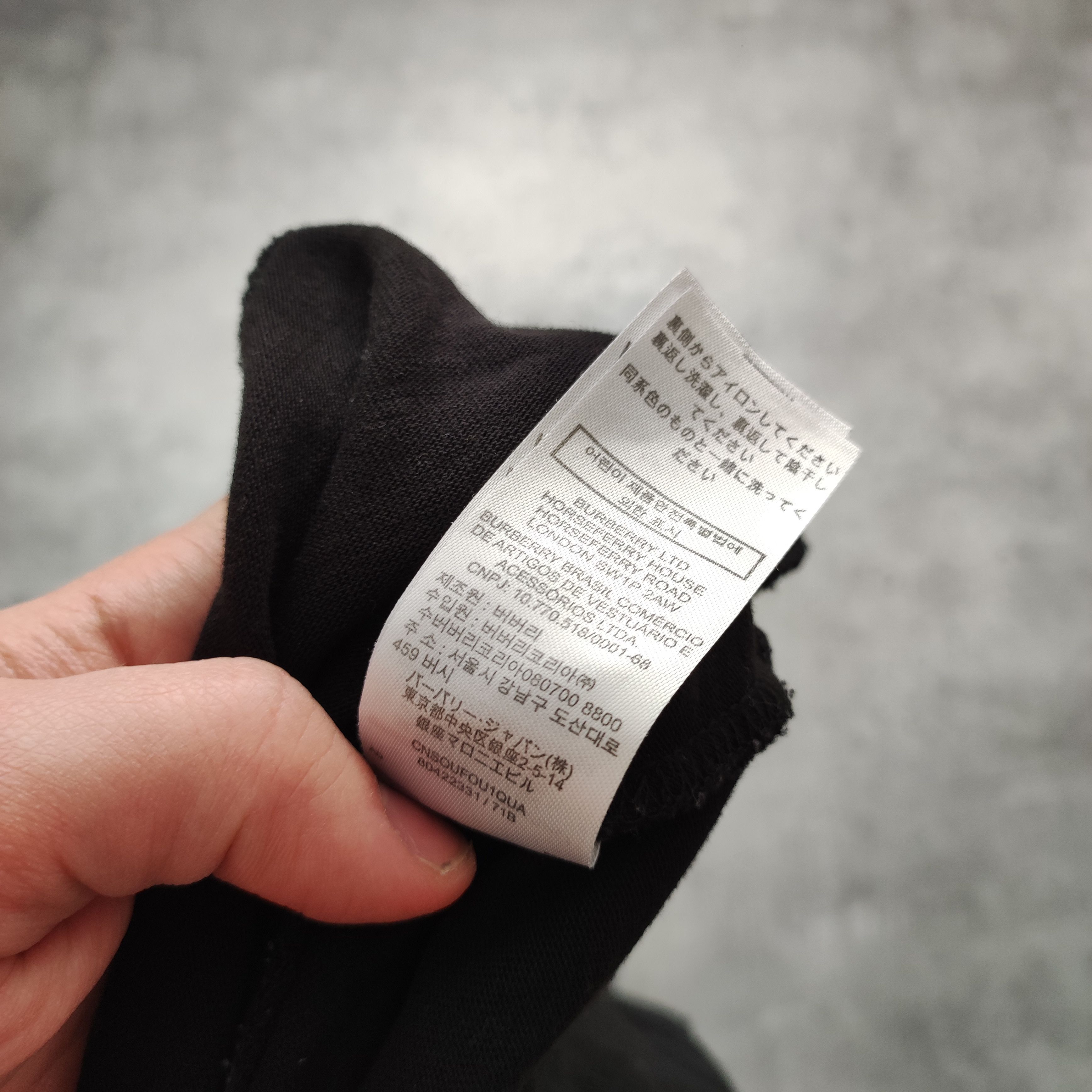 Burberry RARE Burberry London Black Monogram BB Classic Tshirt Size US M / EU 48-50 / 2 - 8 Thumbnail