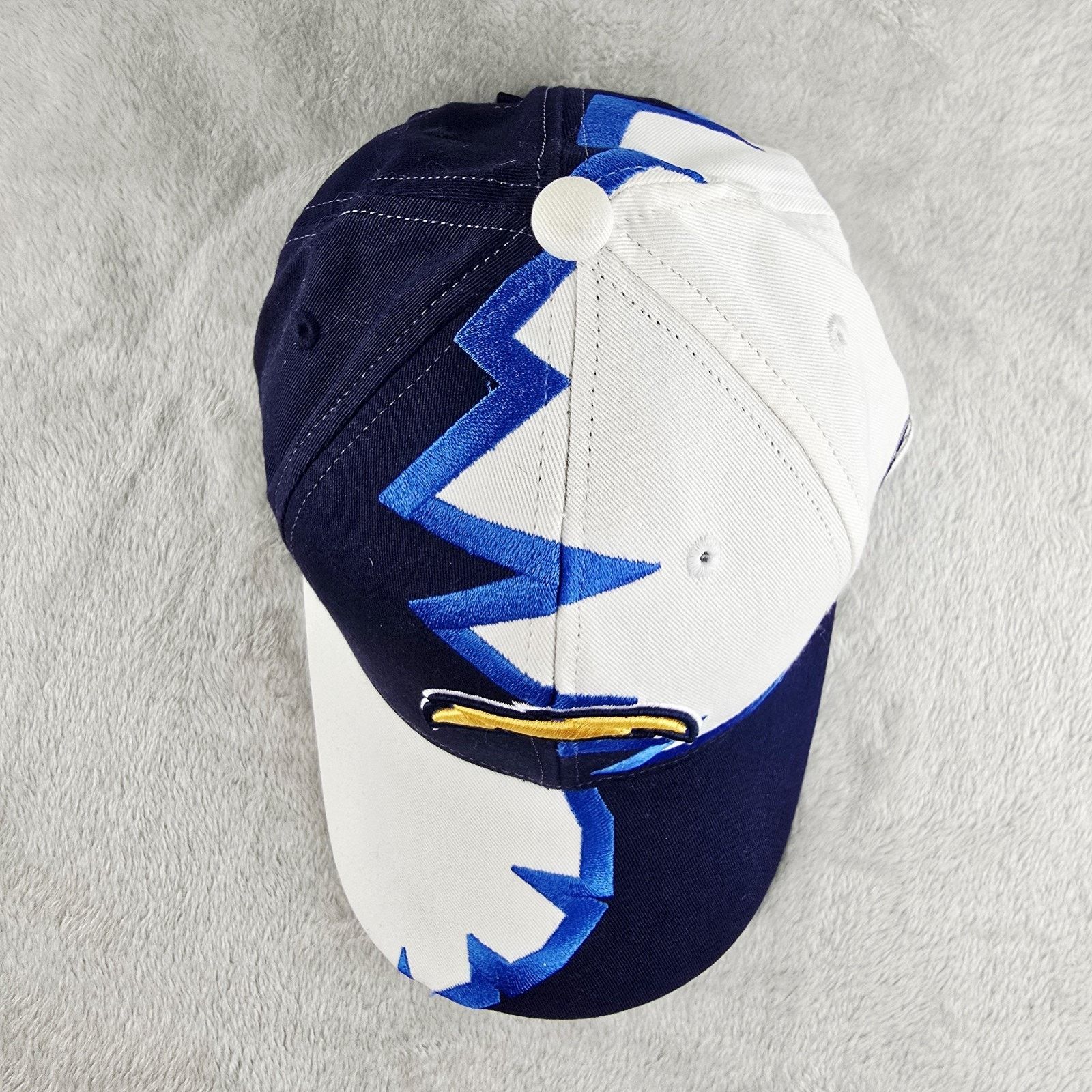 Reebok Vintage San Diego Chargers Reebok Hat Sharktooth Jagged Edge Size ONE SIZE - 3 Thumbnail