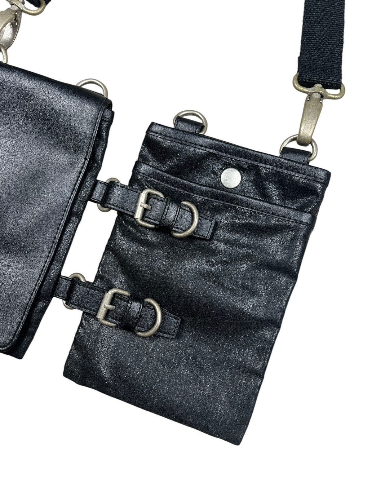 Japanese Brand × Other × Seditionaries Faux Leather Custom Made Bondage Sling Bag Size ONE SIZE - 3 Thumbnail