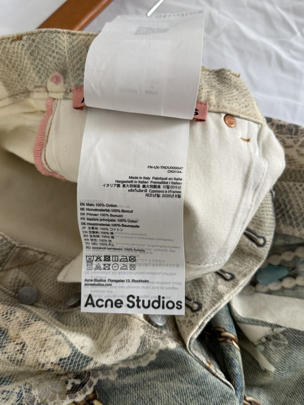 Acne Studios Acne studios loose fit 1981 jeans Size US 33 - 8 Thumbnail