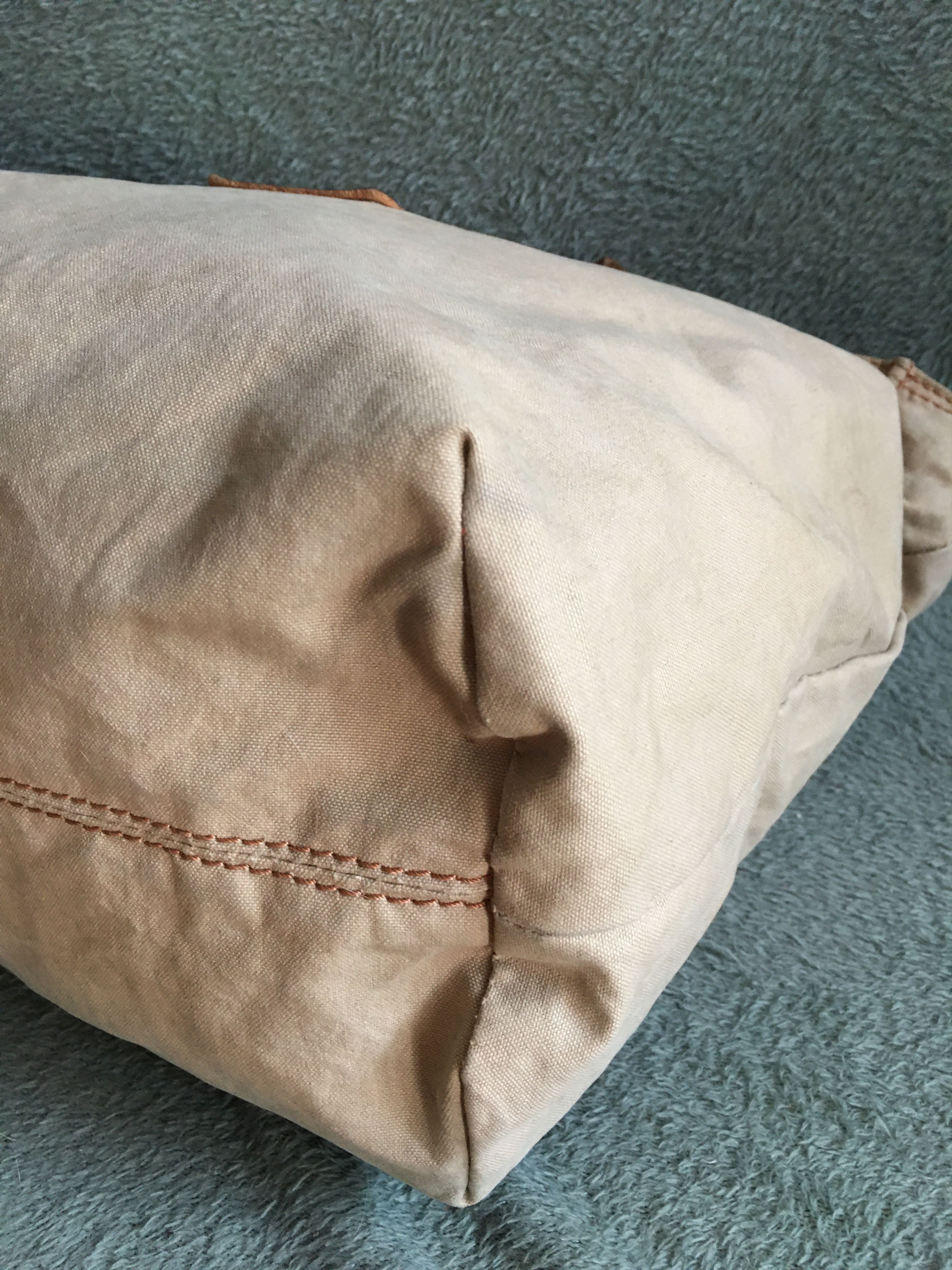 Campomaggi Campomaggi Canvas Leather Tote Bag Handbag Size ONE SIZE - 10 Thumbnail