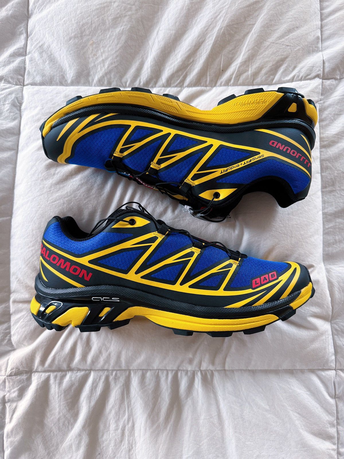 JJJJound Salomon XT-6 Blue/Yellow