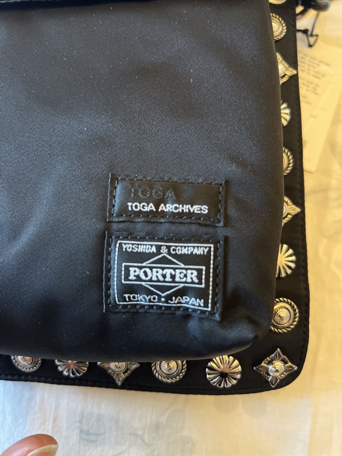 Porter Yoshida & Co. x Toga Shoulder Pouch Black