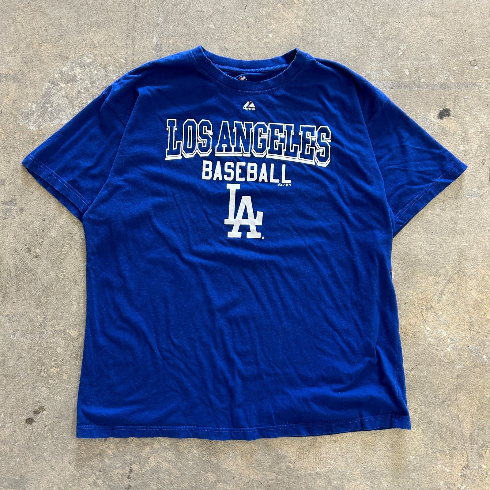 MLB Dodgers Blue Majestic Tee Size US XXL / EU 58 / 5 - 1 Thumbnail