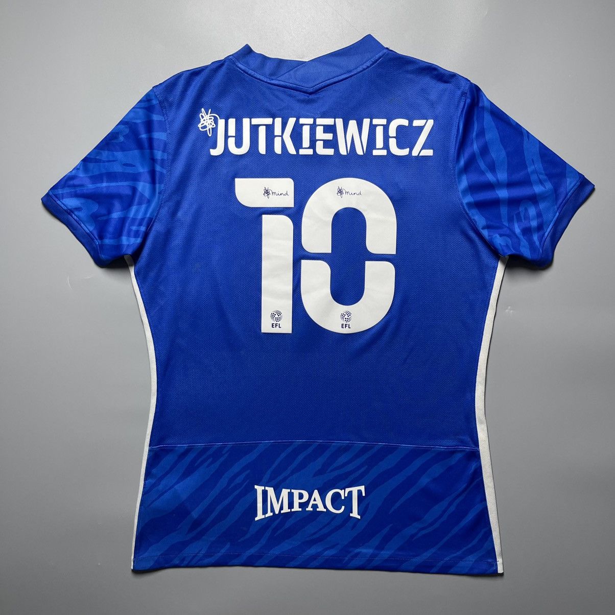 Adidas BIRMINGHAM NIKE 2024/2025 SOCCER HOME JERSEY #10 JUTKIEWICZ Size US XL / EU 56 / 4 - 1 Thumbnail