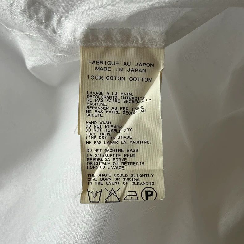 Yohji Yamamoto Yohji Yamamoto 16ss Cuban Neck Short Sleeve Shirt 2502-Nex Size US M / EU 48-50 / 2 - 6 Thumbnail