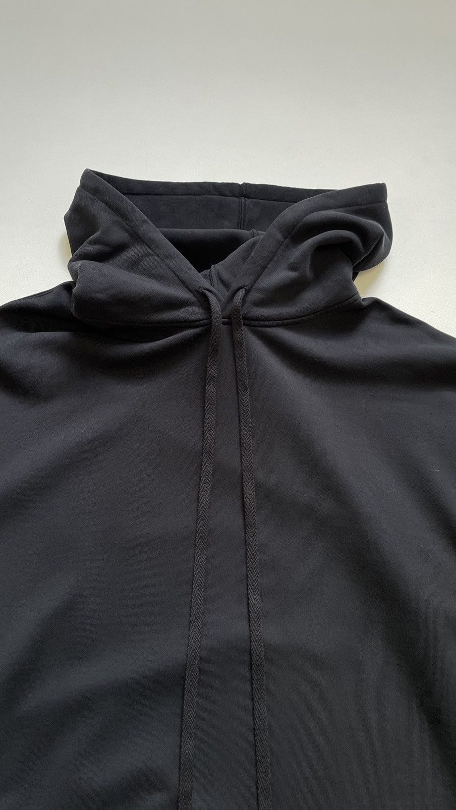 Ann Demeulemeester ‘Feather Print’ Oversized Black Hoodie Size US S / EU 44-46 / 1 - 3 Thumbnail