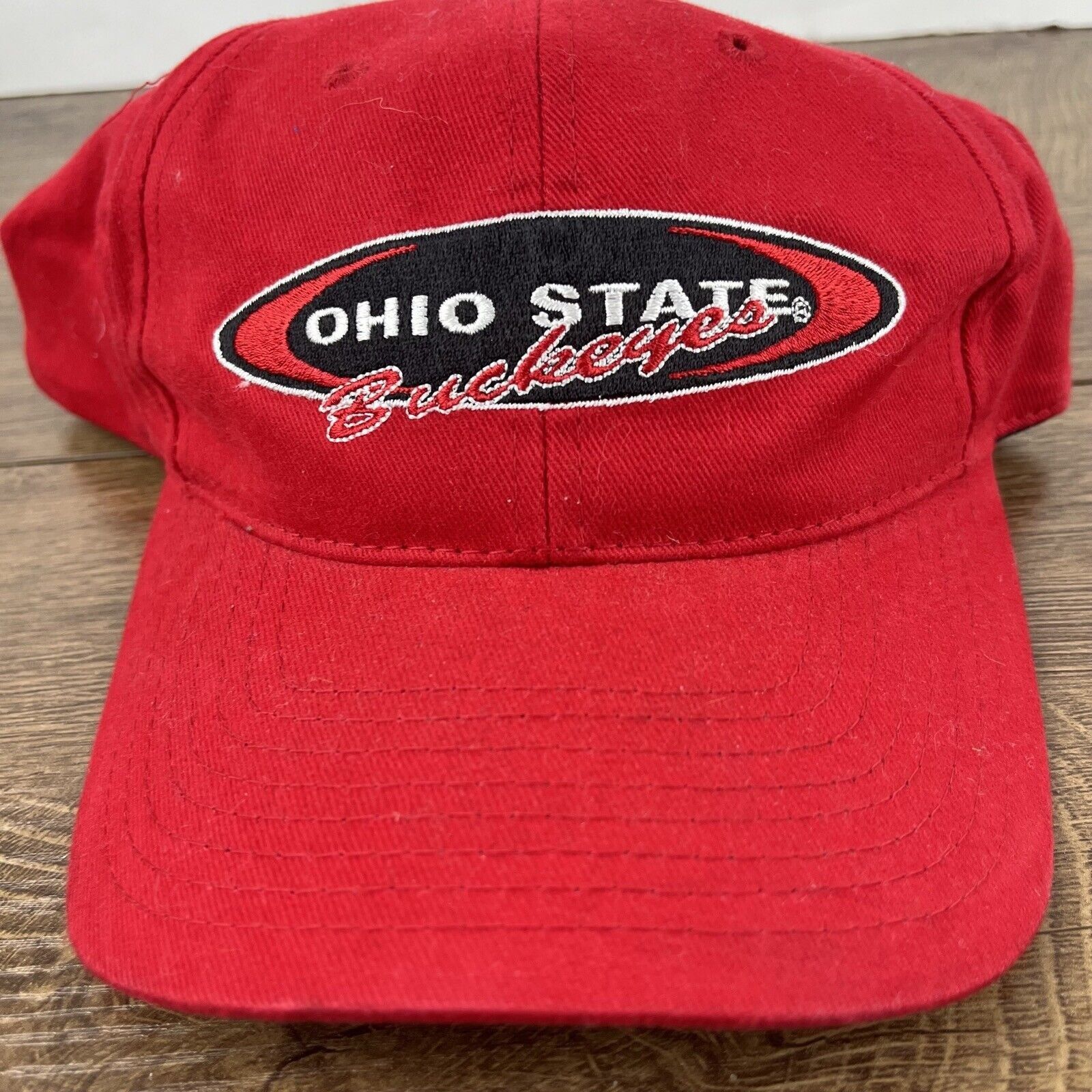 Other Ohio State Buckeyes Hat OSU Red Cap Adjustable Hat Red Adult Size ONE SIZE - 6 Thumbnail
