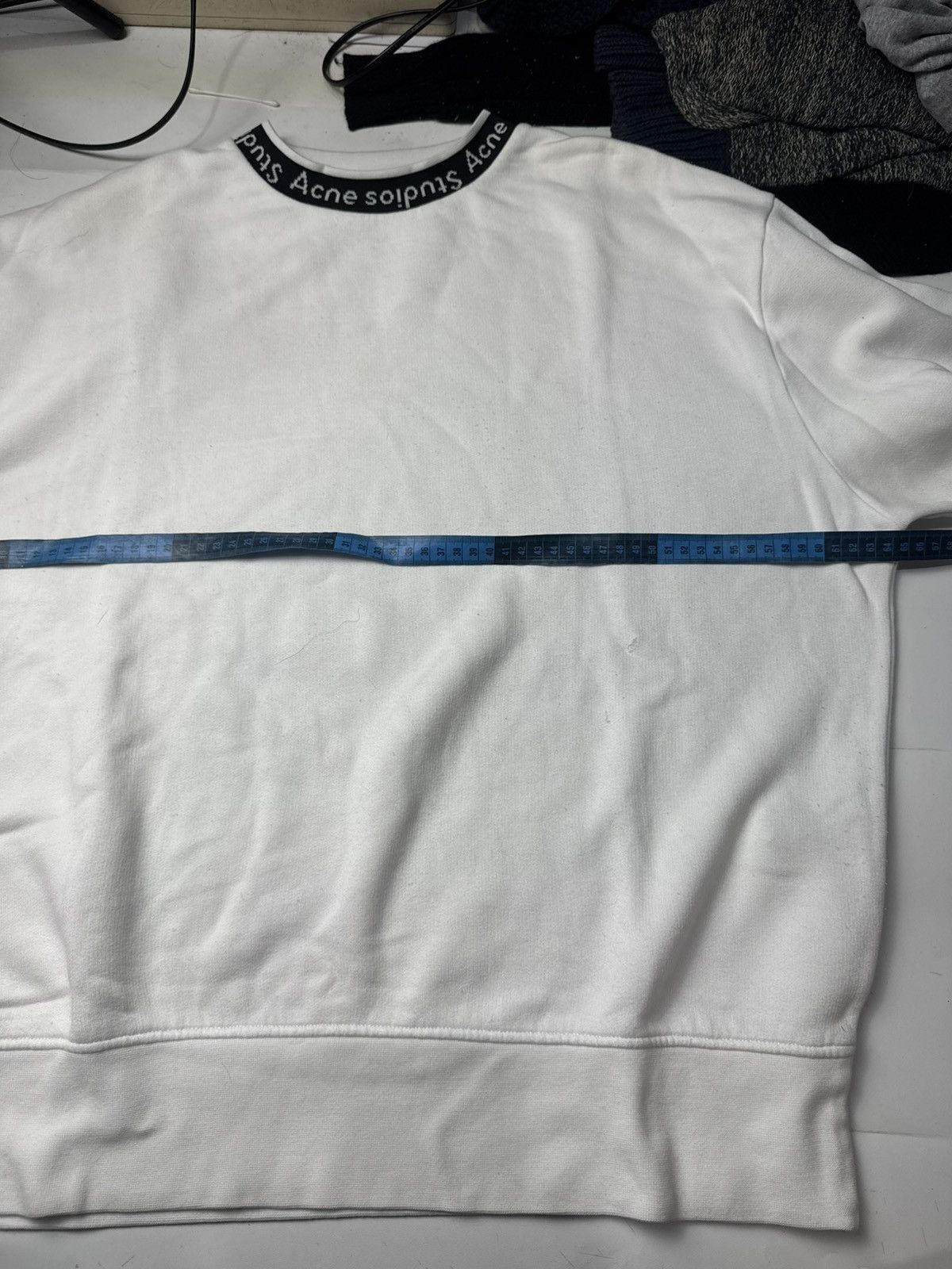 Acne Studios Acne Studios Fulton Logo Rib Sweatshirt Size US S / EU 44-46 / 1 - 10 Thumbnail