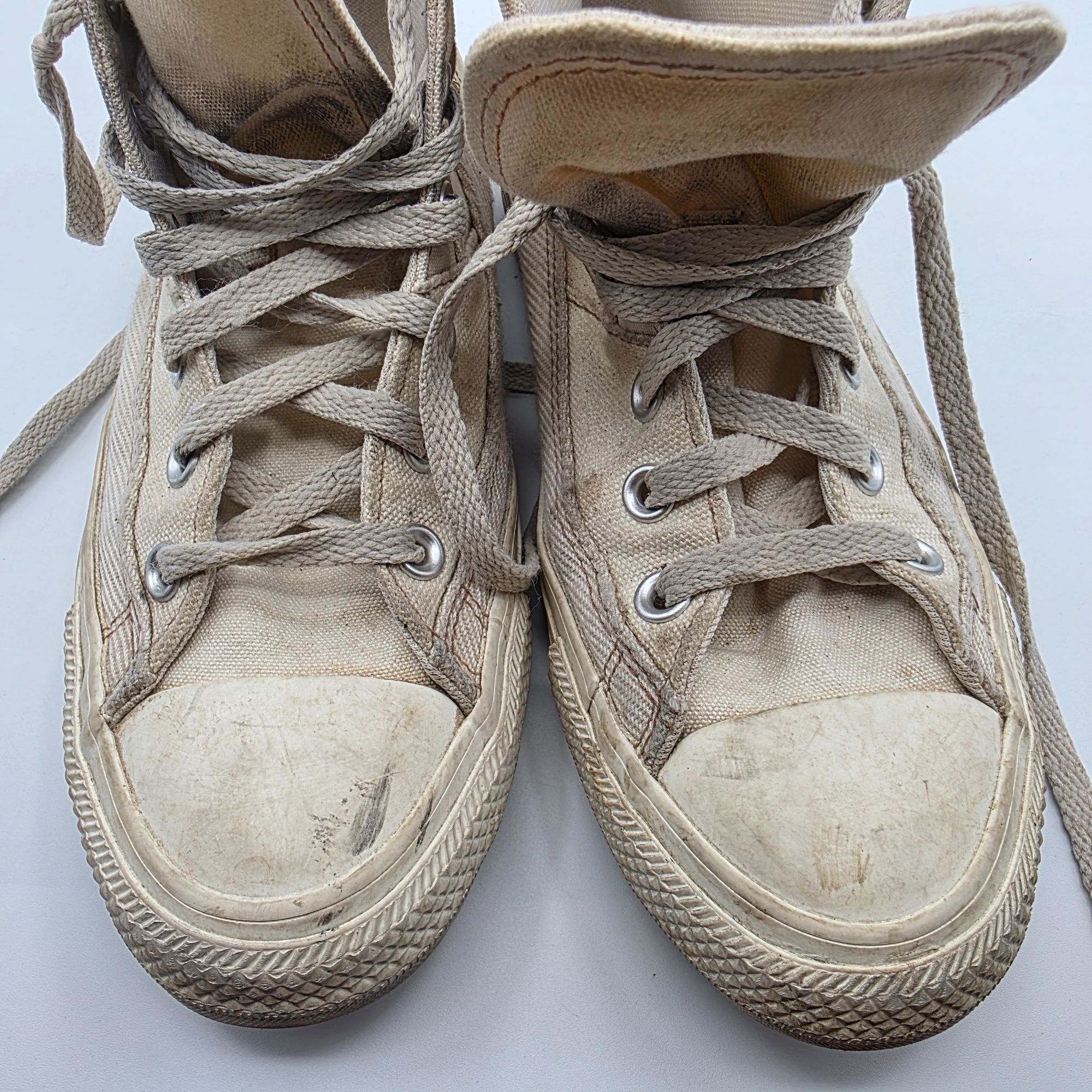 Converse Converse Chuck Taylor Patchwork Womens Size 7 White Sneaker Size US 7 / IT 37 - 10 Thumbnail