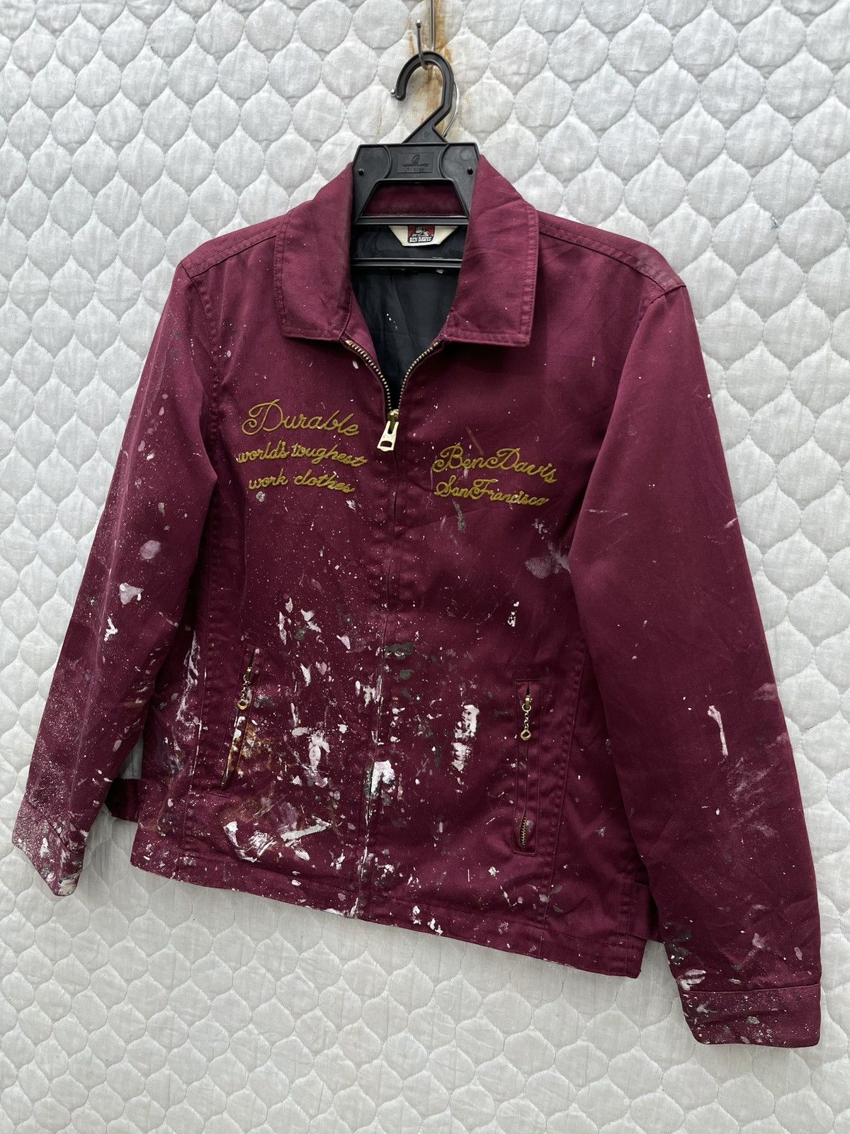 Ben Davis 🔥🔥🔥STEALS VTG BEN DAVIS SPLATTER PAINT WORKWEAR JACKET Size US S / EU 44-46 / 1 - 3 Thumbnail