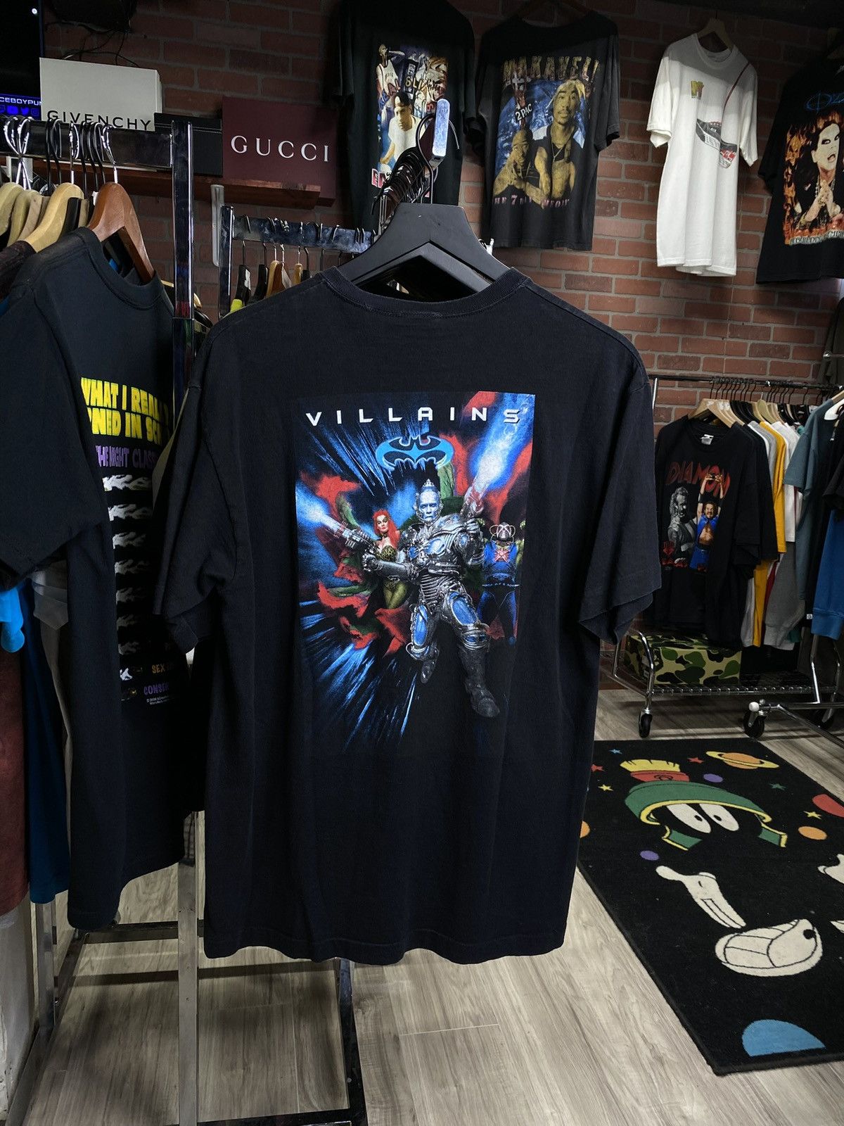 Vintage 1997 Batman and Robin Movie T-Shirt Rare Adult Large