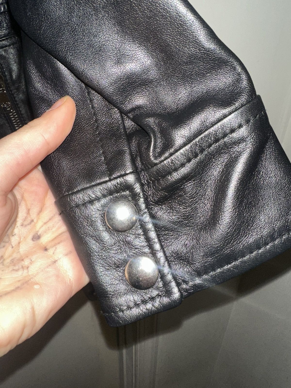 Dolce & Gabbana Dolce Gabbana Vintage 2000s Biker Jacket Size M / US 6-8 / IT 42-44 - 5 Thumbnail