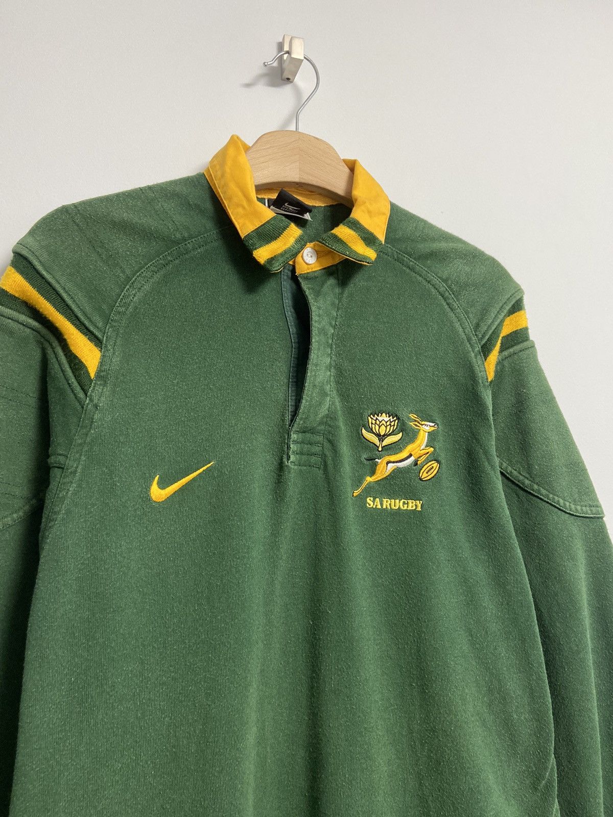 Vintage Nike Sarugby Vintage Long Sleeve 90’s Size US L / EU 52-54 / 3 - 2 Thumbnail