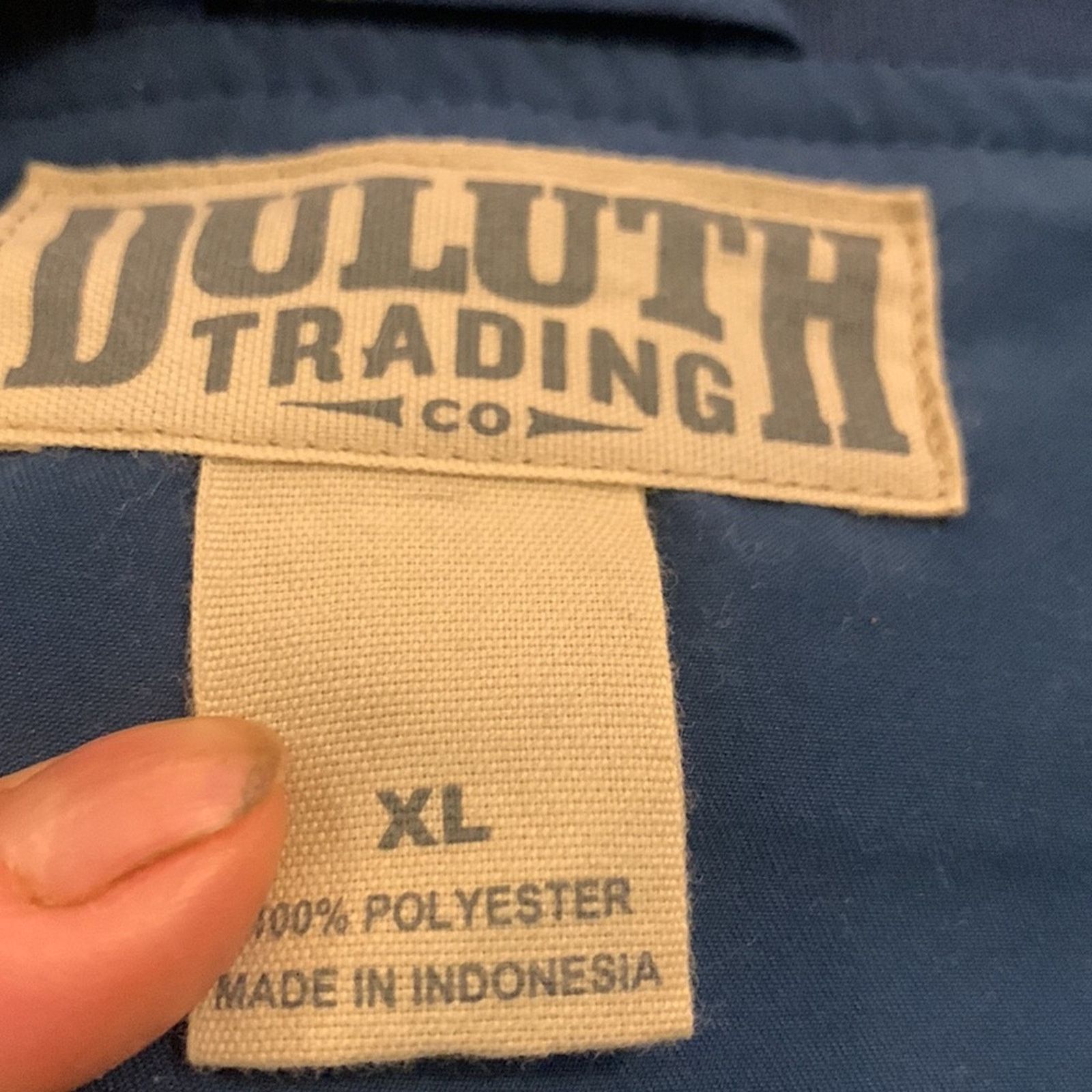 Duluth Trading Company Duluth trading co. windbreaker pullover golf jacket Size US XL / EU 56 / 4 - 4 Thumbnail