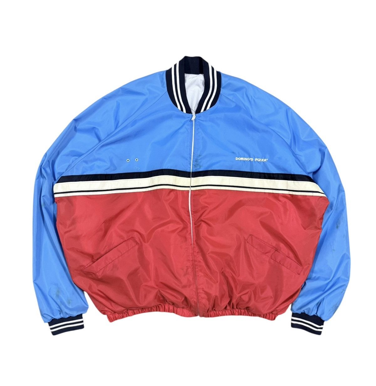 Vintage Vtg🔥80’s Domino Pizza Delivery Bomber Jacket Size US XL / EU 56 / 4 - 2 Thumbnail