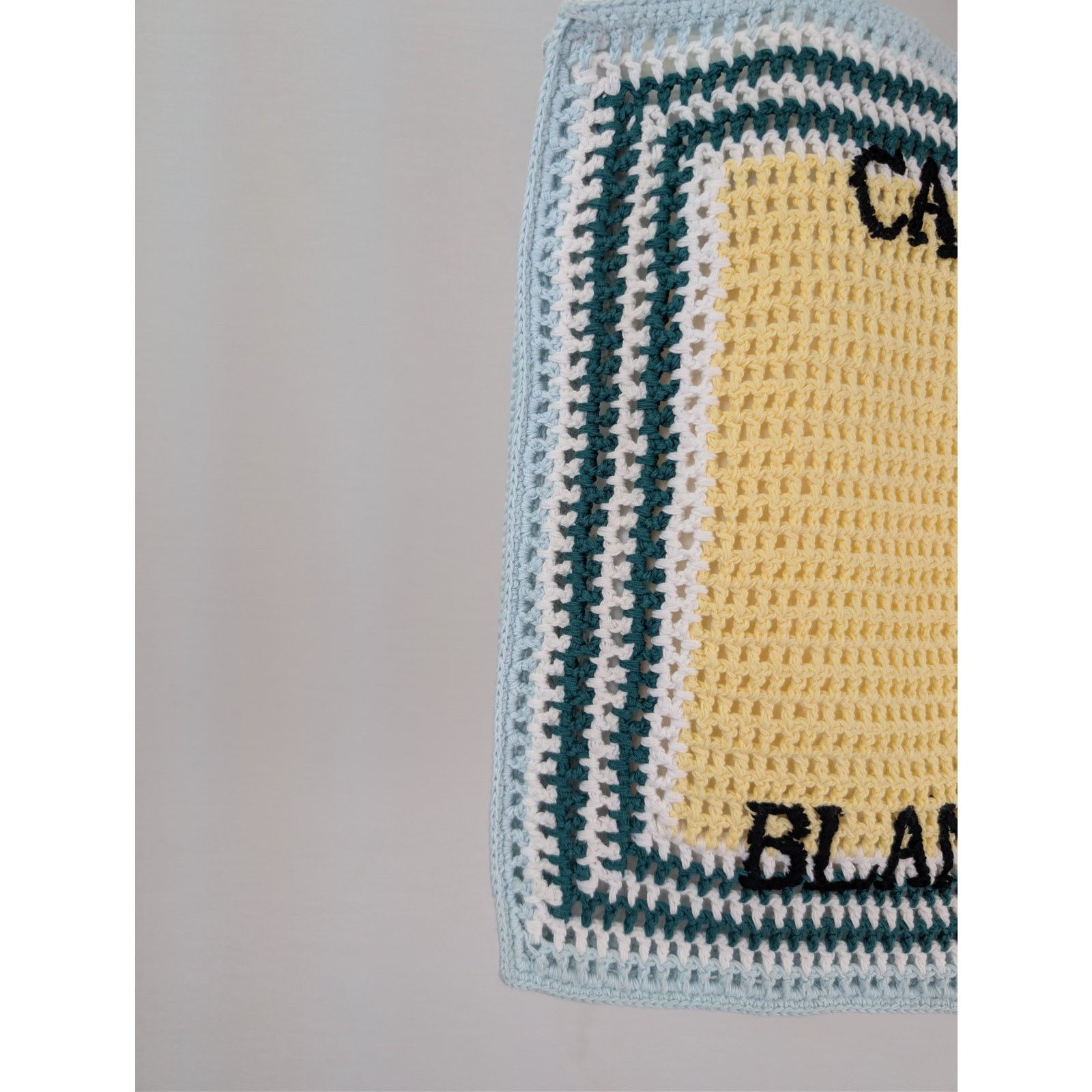 Casablanca o1rshd1 Size: OS / Knit Cotton Crochet Bag in Multicolor Size ONE SIZE - 5 Thumbnail